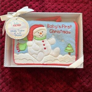 GUND Elegant White Photo Album